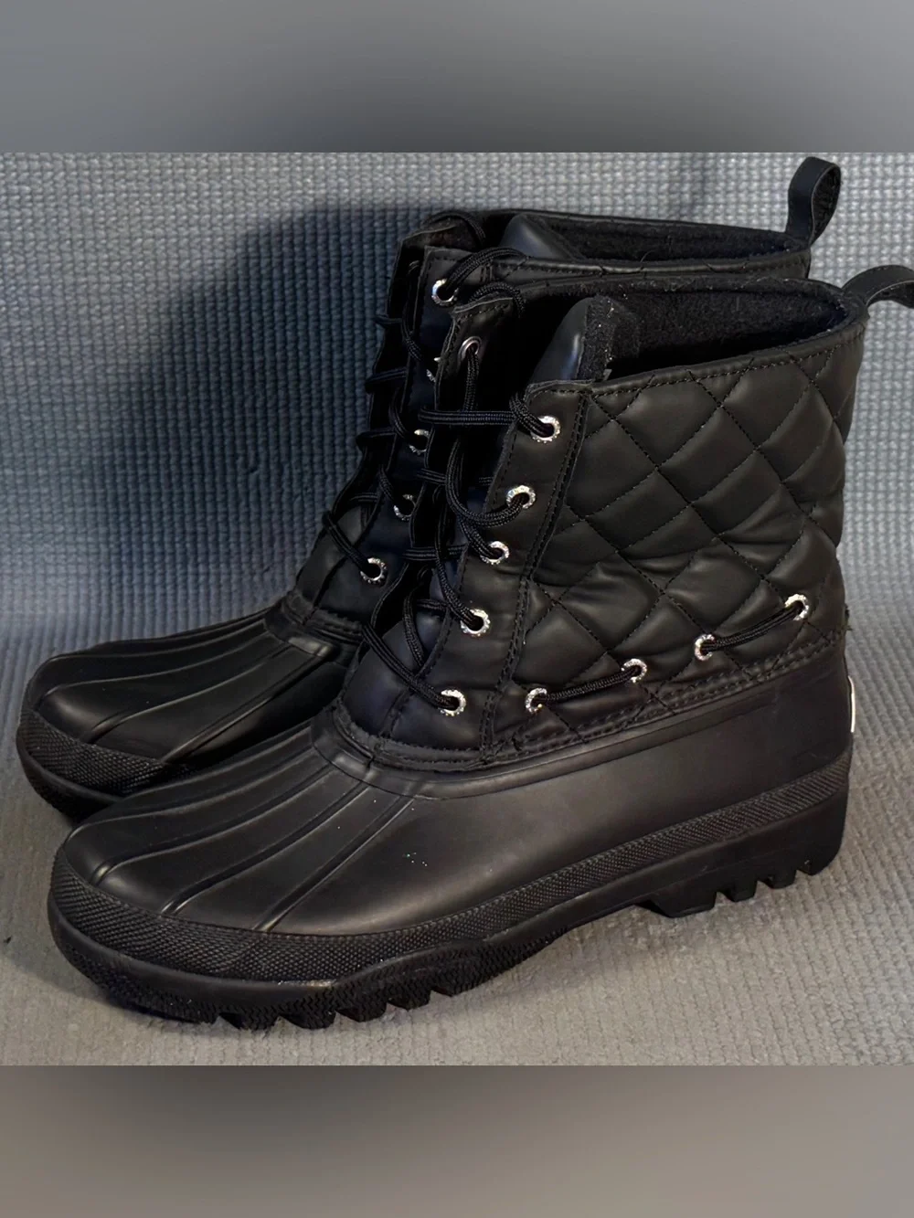 Sperry Top-Sider Women's Gosling Quilted Duck Boots Size 9